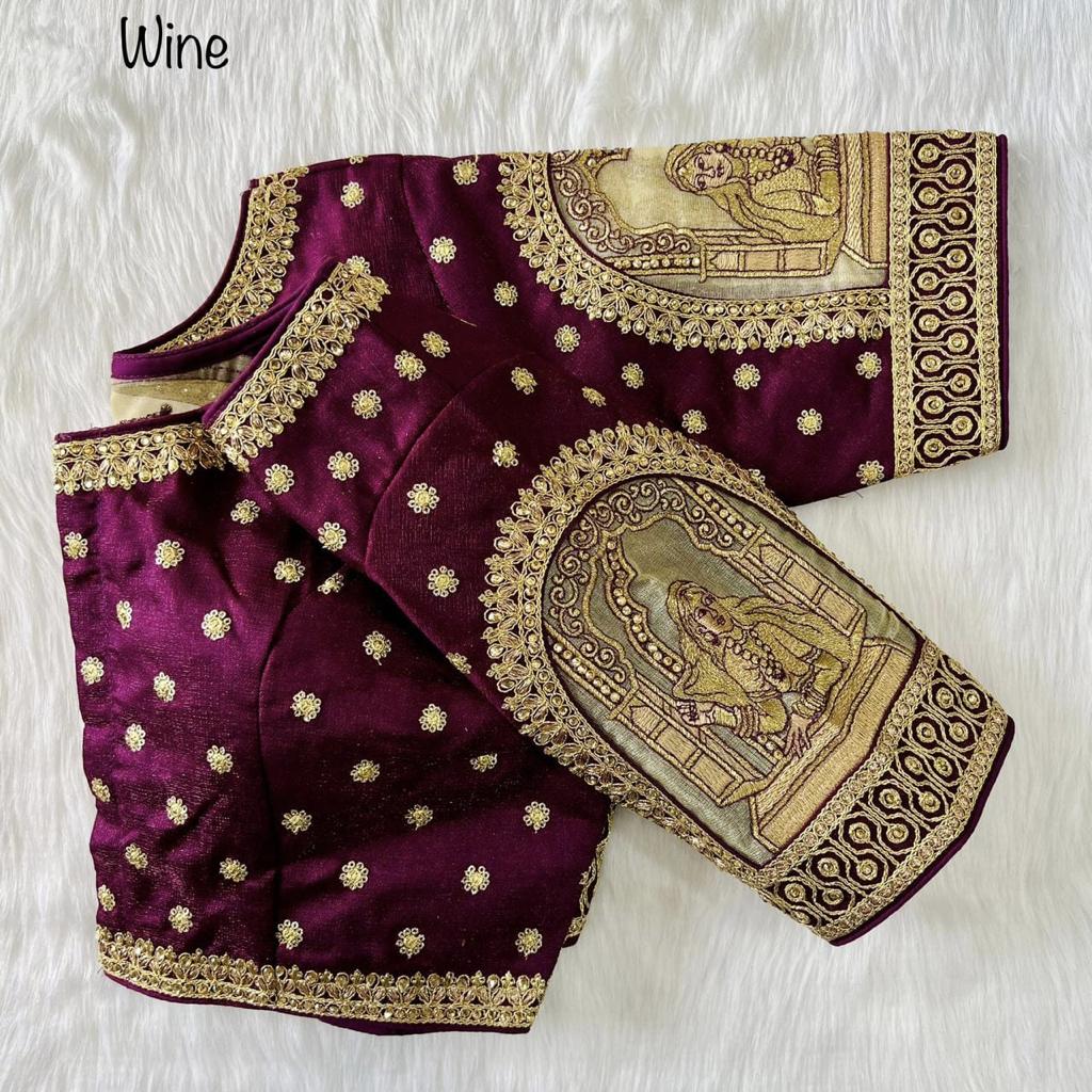 Ruhi Fashion Bridal Work Wedding Wear Blouse Catalog

